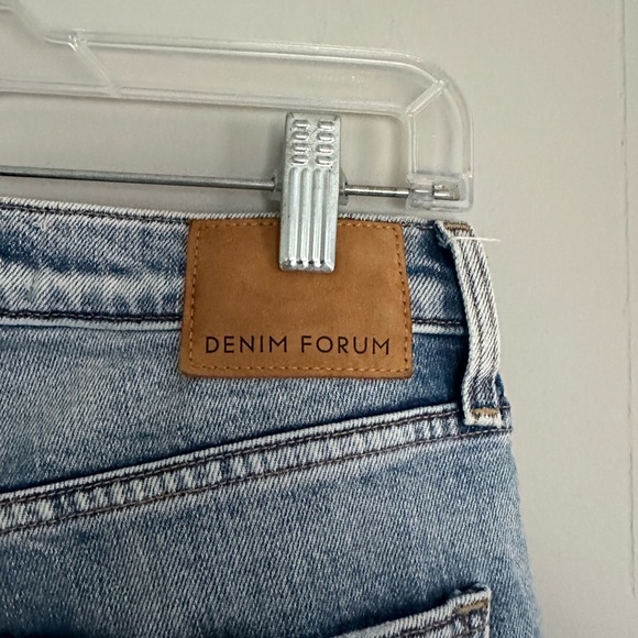 NWOT Denim Forum Yoko High Rise Slim Jeans - Picture 6 of 11